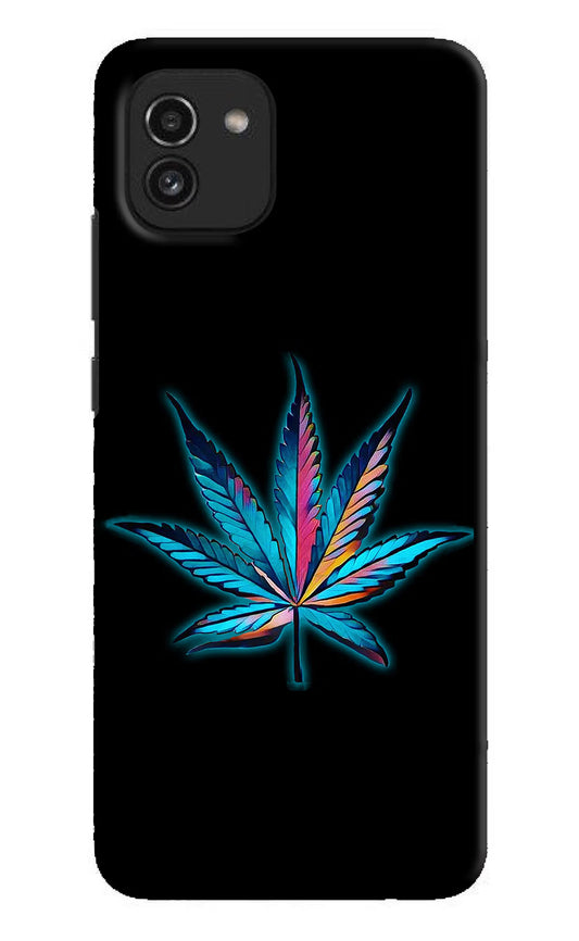 Weed Samsung A03 Hard Case Back Cover by Casekaro