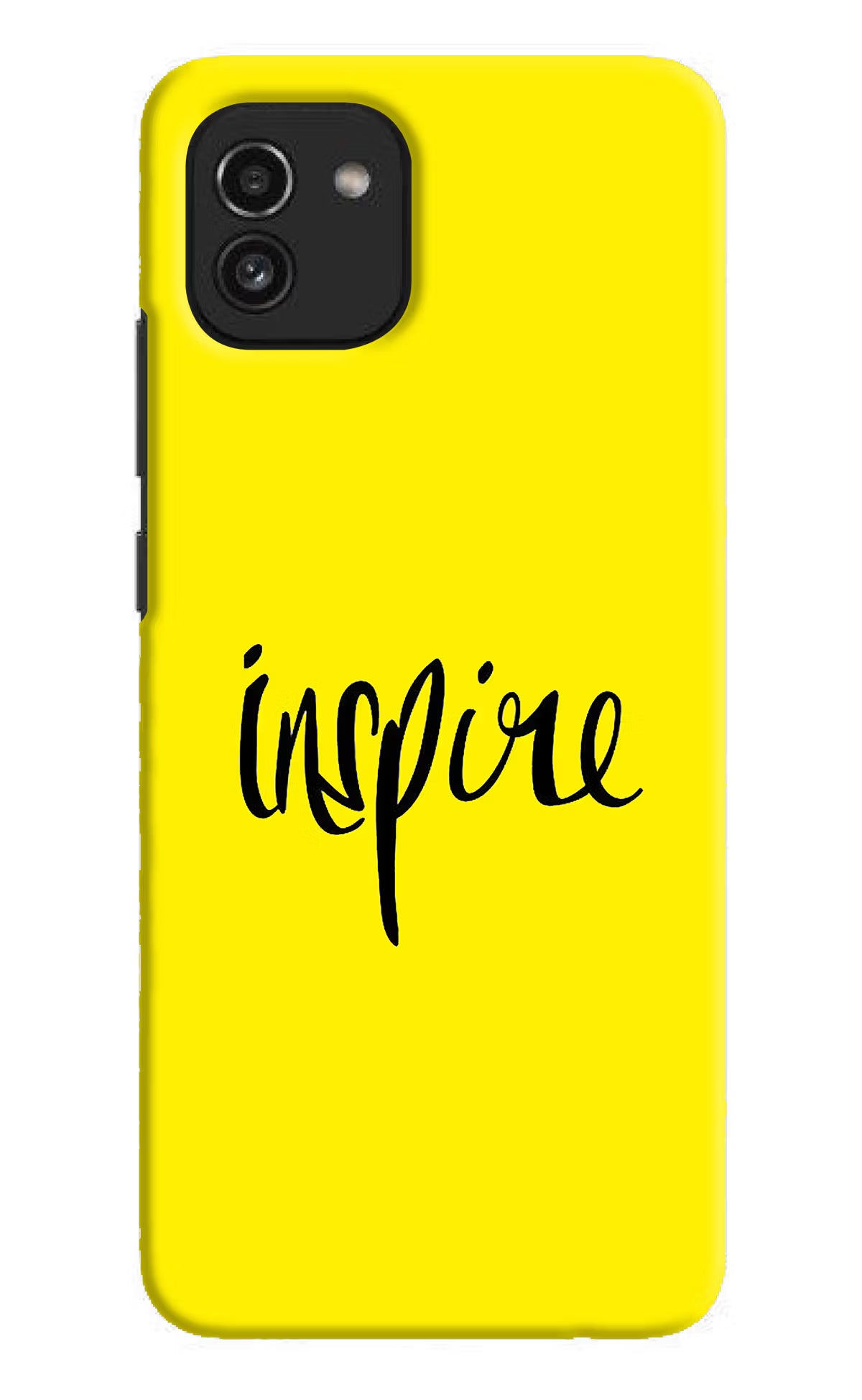 Inspire Samsung A03 Hard Case Back Cover by Casekaro