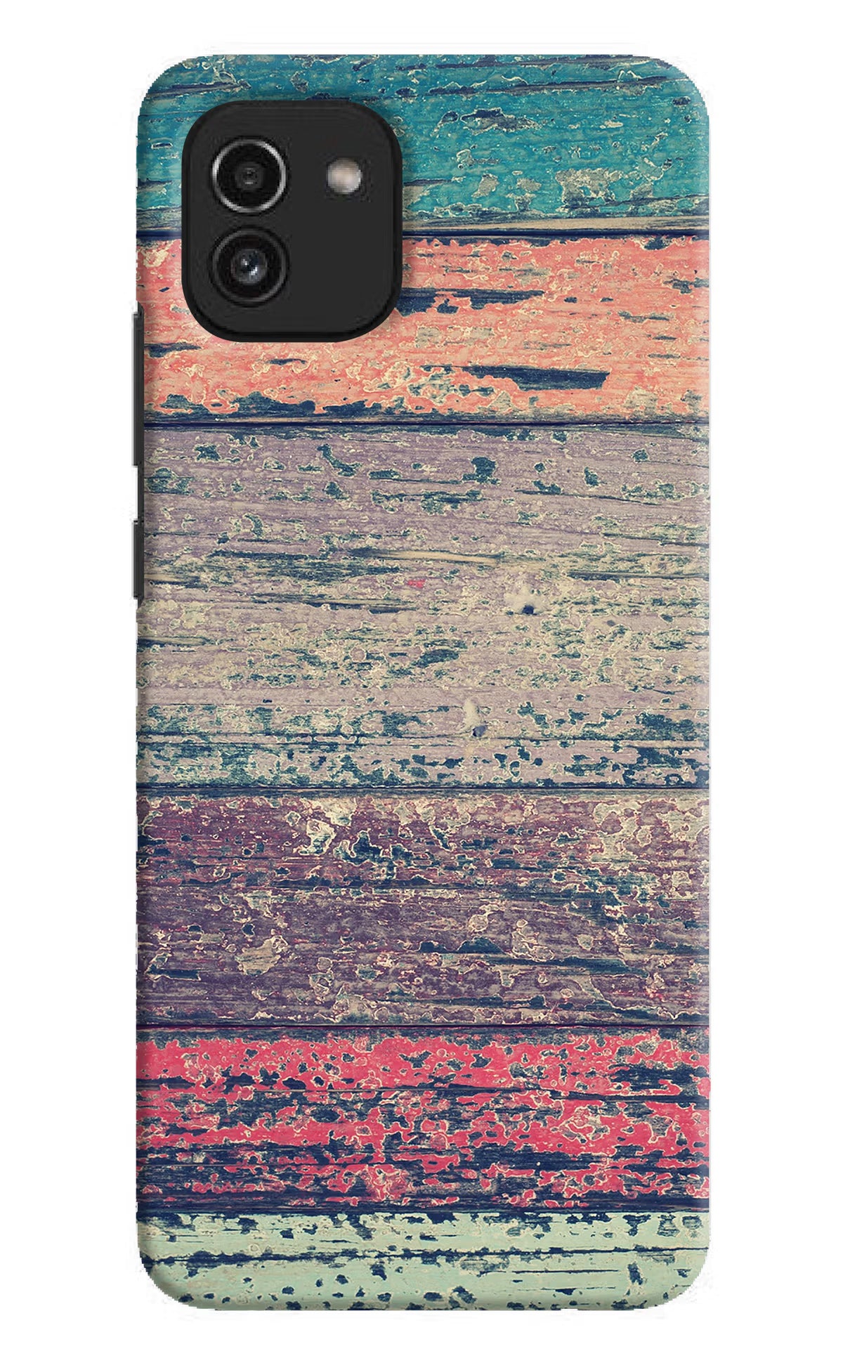 Colourful Wall Samsung A03 Hard Case Back Cover by Casekaro