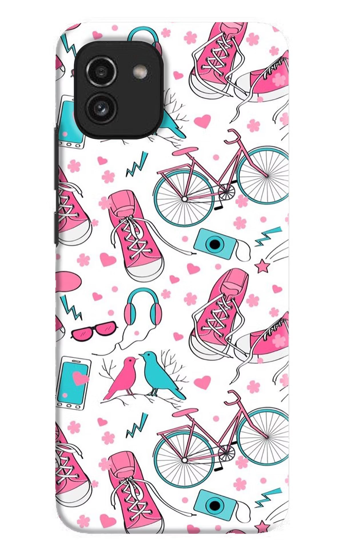 Artwork Samsung A03 Hard Case Back Cover by Casekaro