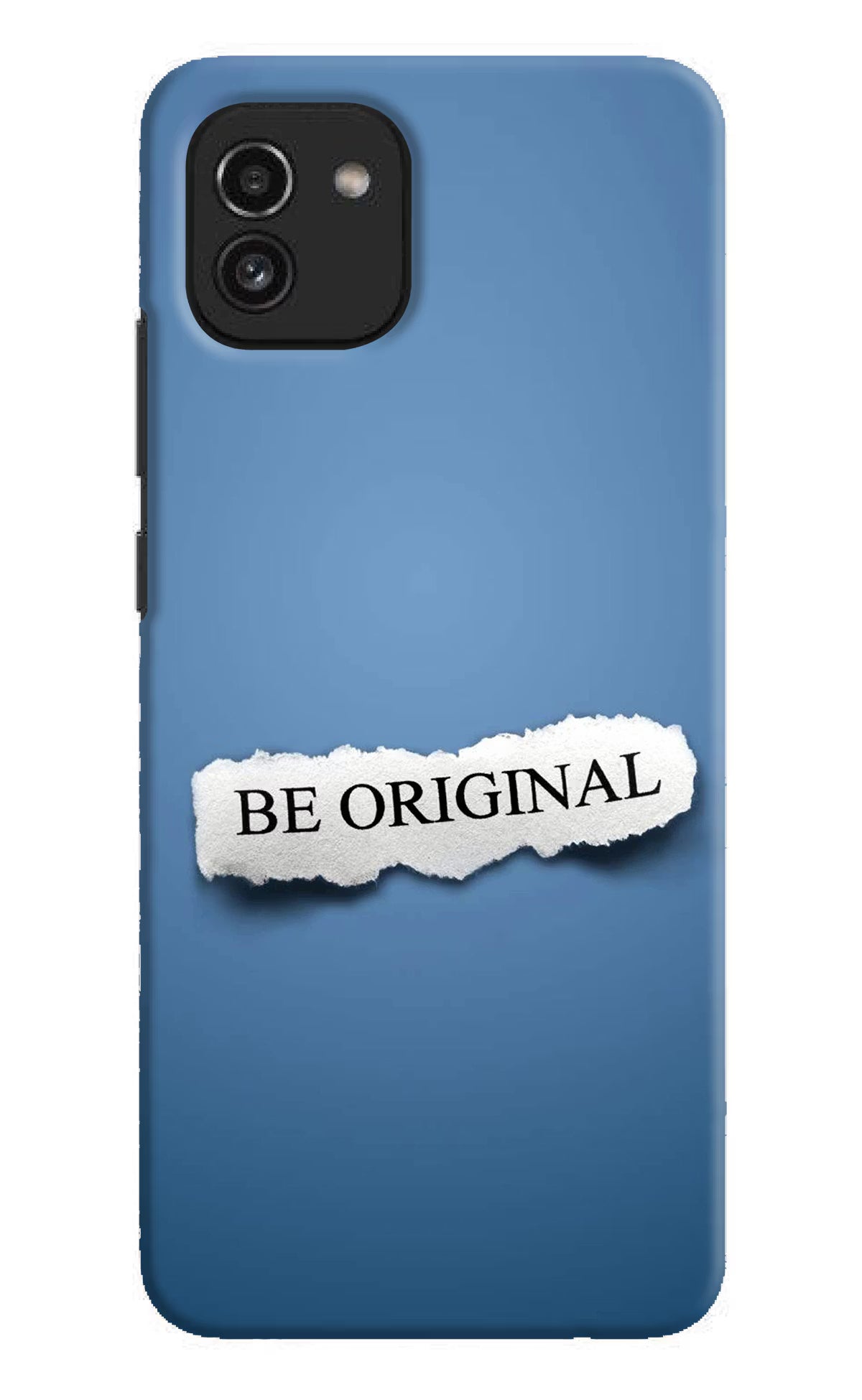 Be Original Samsung A03 Hard Case Back Cover by Casekaro
