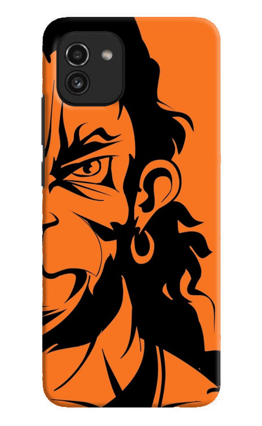 Hanuman Samsung A03 Hard Case Back Cover by Casekaro