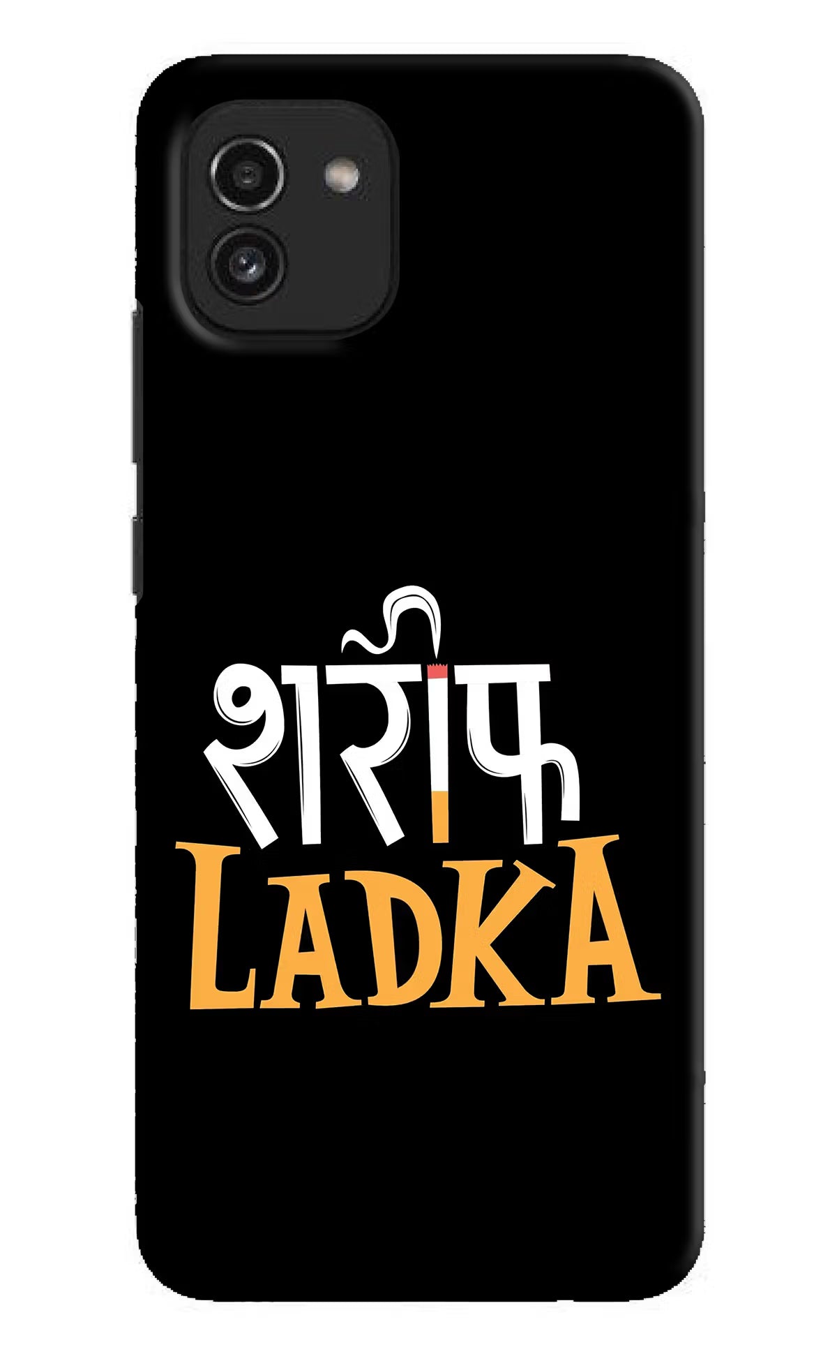 Shareef Ladka Samsung A03 Hard Case Back Cover by Casekaro