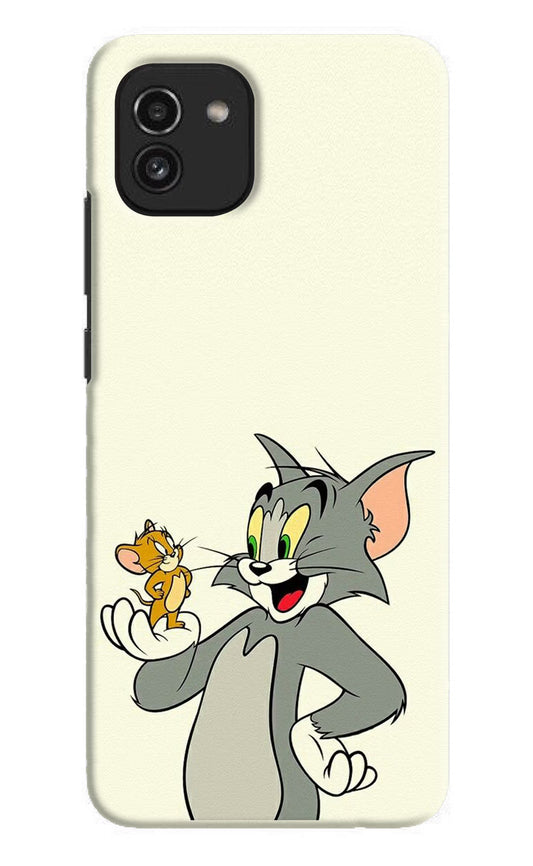 Tom & Jerry Samsung A03 Hard Case Back Cover by Casekaro
