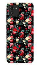 Rose Pattern Samsung A03 Hard Case Back Cover by Casekaro