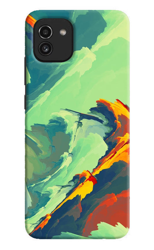 Paint Art Samsung A03 Hard Case Back Cover by Casekaro