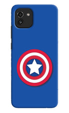 Shield Samsung A03 Hard Case Back Cover by Casekaro