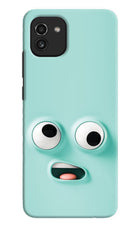 Funny Cartoon Samsung A03 Hard Case Back Cover by Casekaro