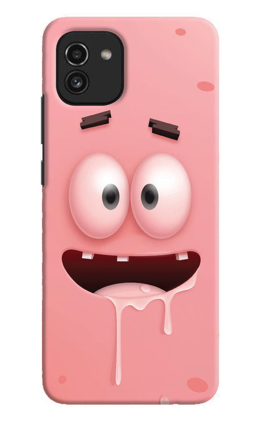 Sponge 2 Samsung A03 Hard Case Back Cover by Casekaro