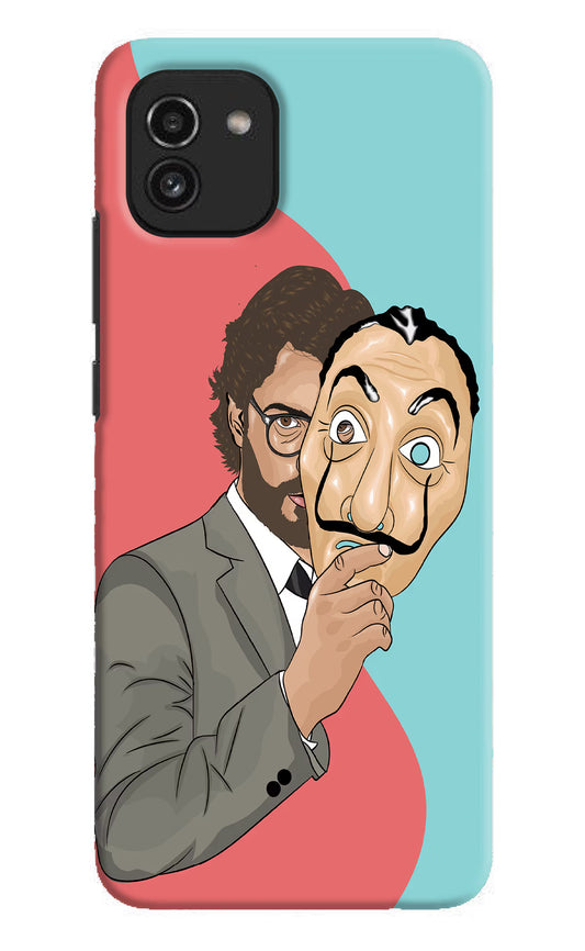 Professor Samsung A03 Hard Case Back Cover by Casekaro