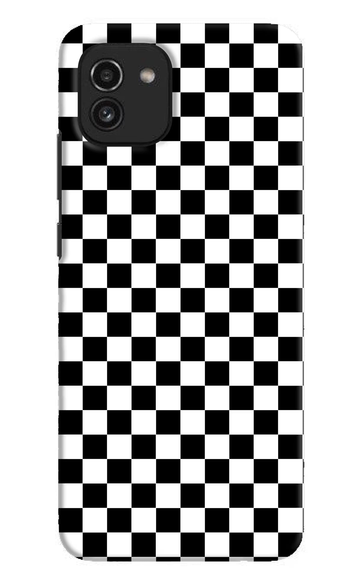 Chess Board Samsung A03 Hard Case Back Cover by Casekaro