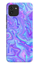 Glitter Samsung A03 Hard Case Back Cover by Casekaro