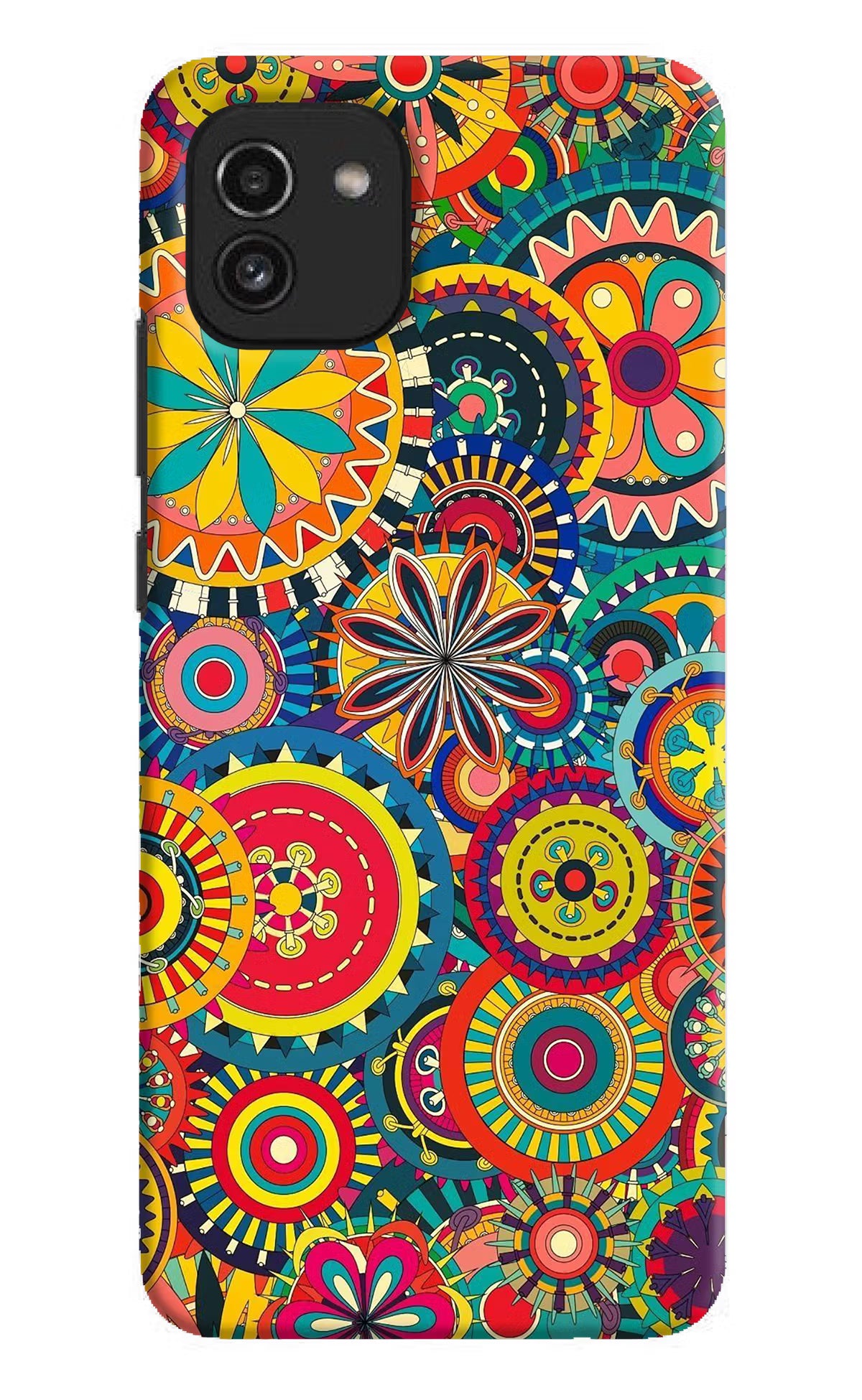 Gol Gol Art Samsung A03 Hard Case Back Cover by Casekaro