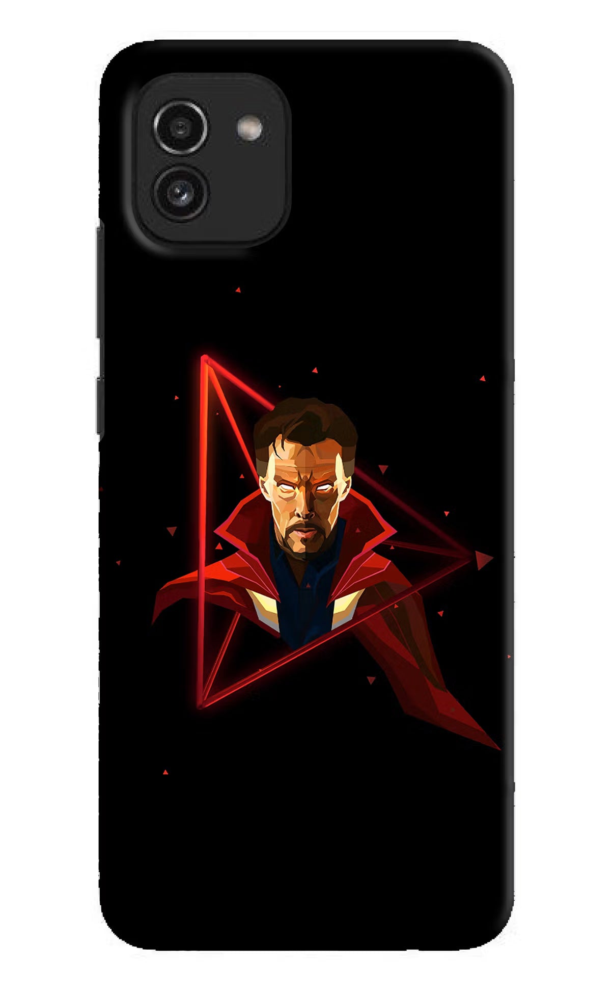 Doctor Ordinary Samsung A03 Hard Case Back Cover by Casekaro