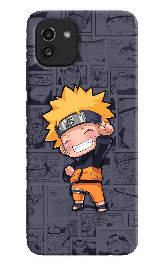 Chota Naruto Samsung A03 Hard Case Back Cover by Casekaro