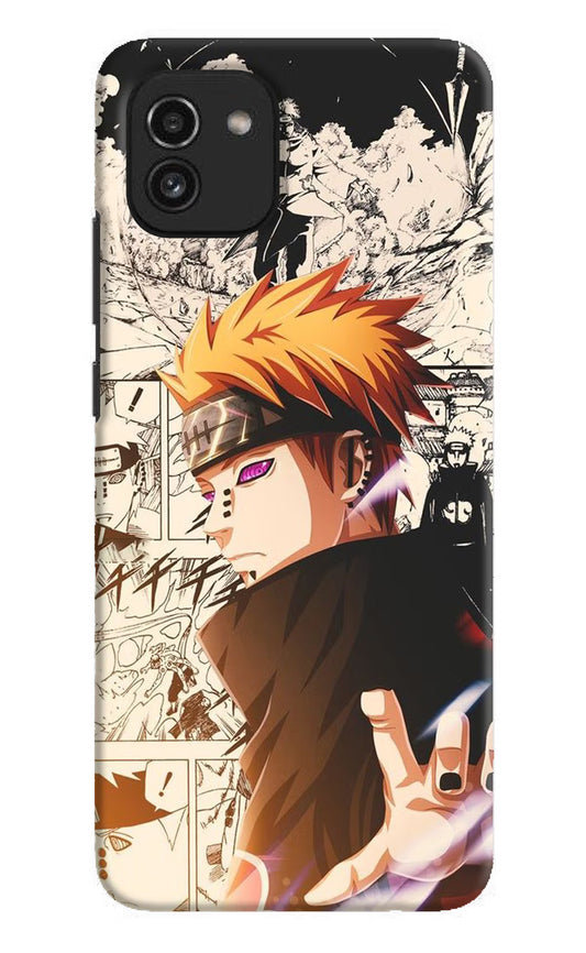 Pain Anime Samsung A03 Hard Case Back Cover by Casekaro