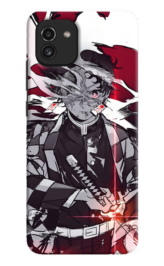 Demon Slayer Samsung A03 Hard Case Back Cover by Casekaro