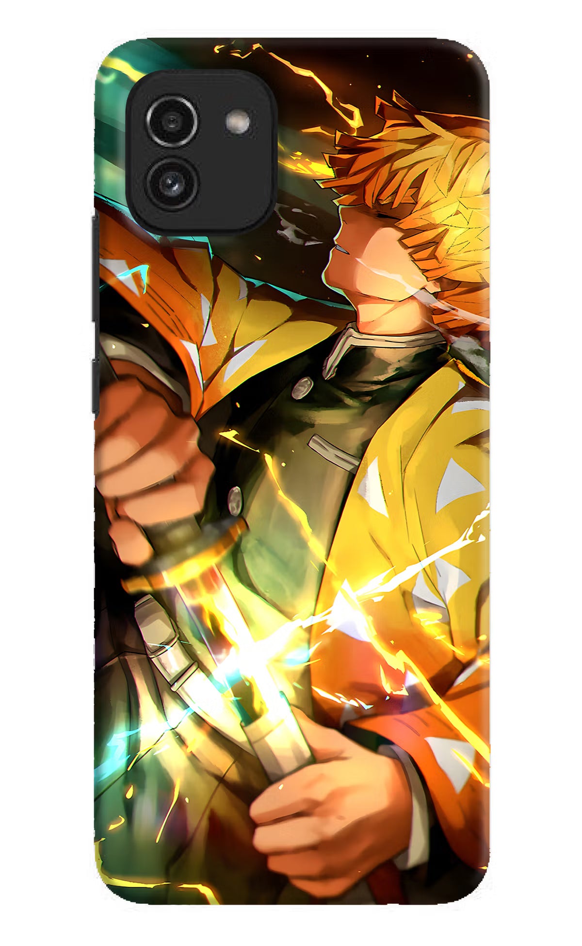 Demon Slayer Samsung A03 Hard Case Back Cover by Casekaro