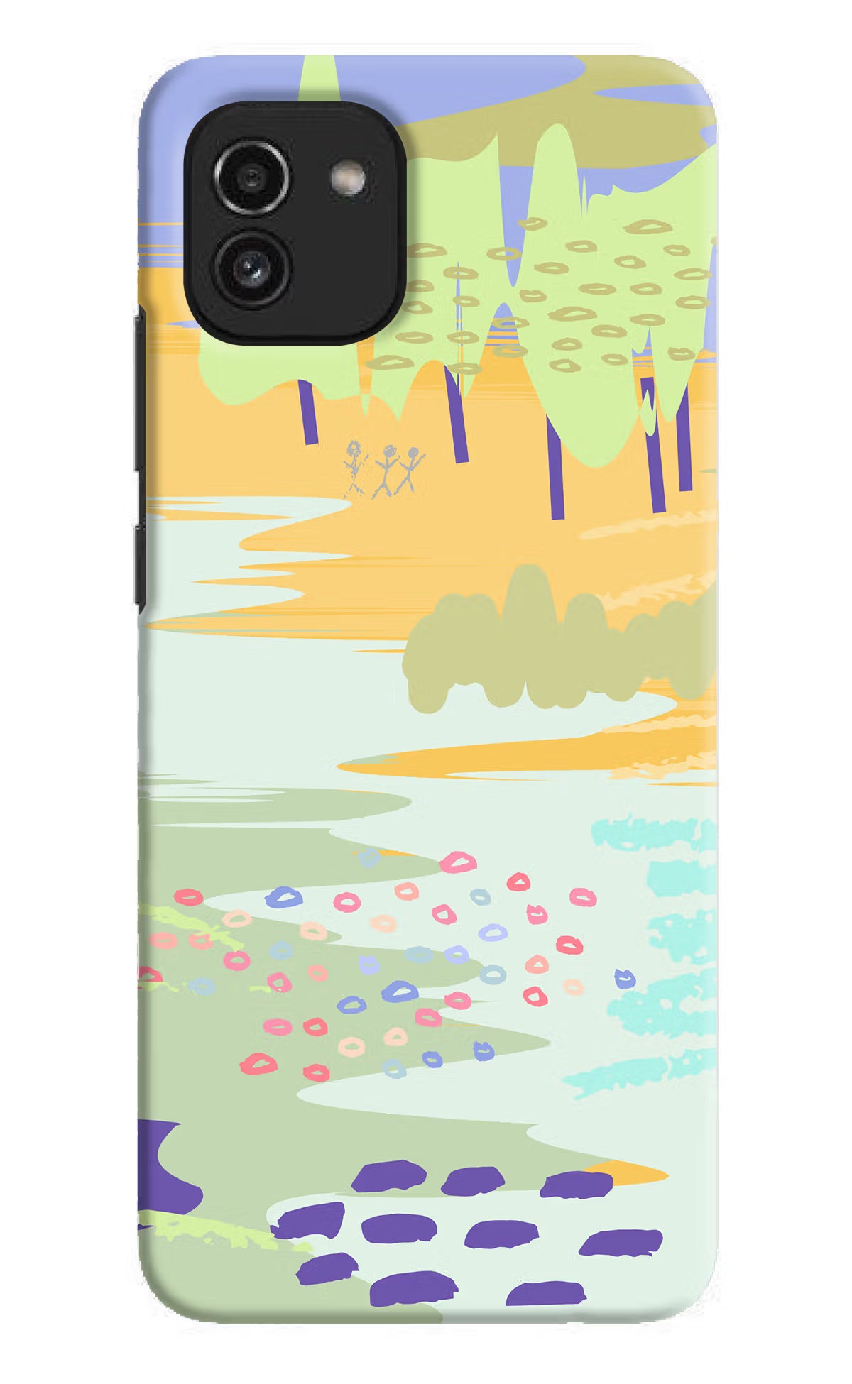 Scenery Samsung A03 Hard Case Back Cover by Casekaro