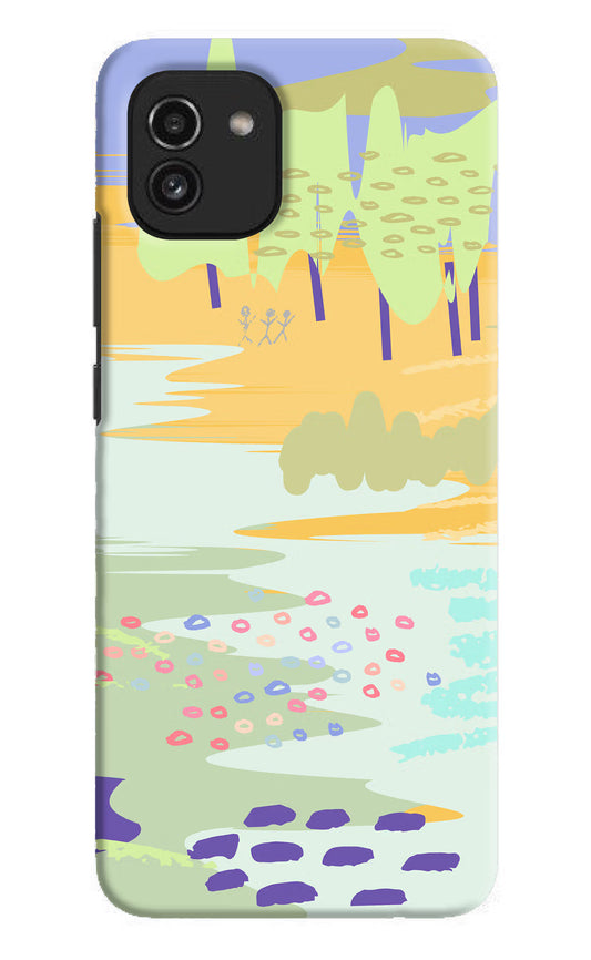 Scenery Samsung A03 Hard Case Back Cover by Casekaro