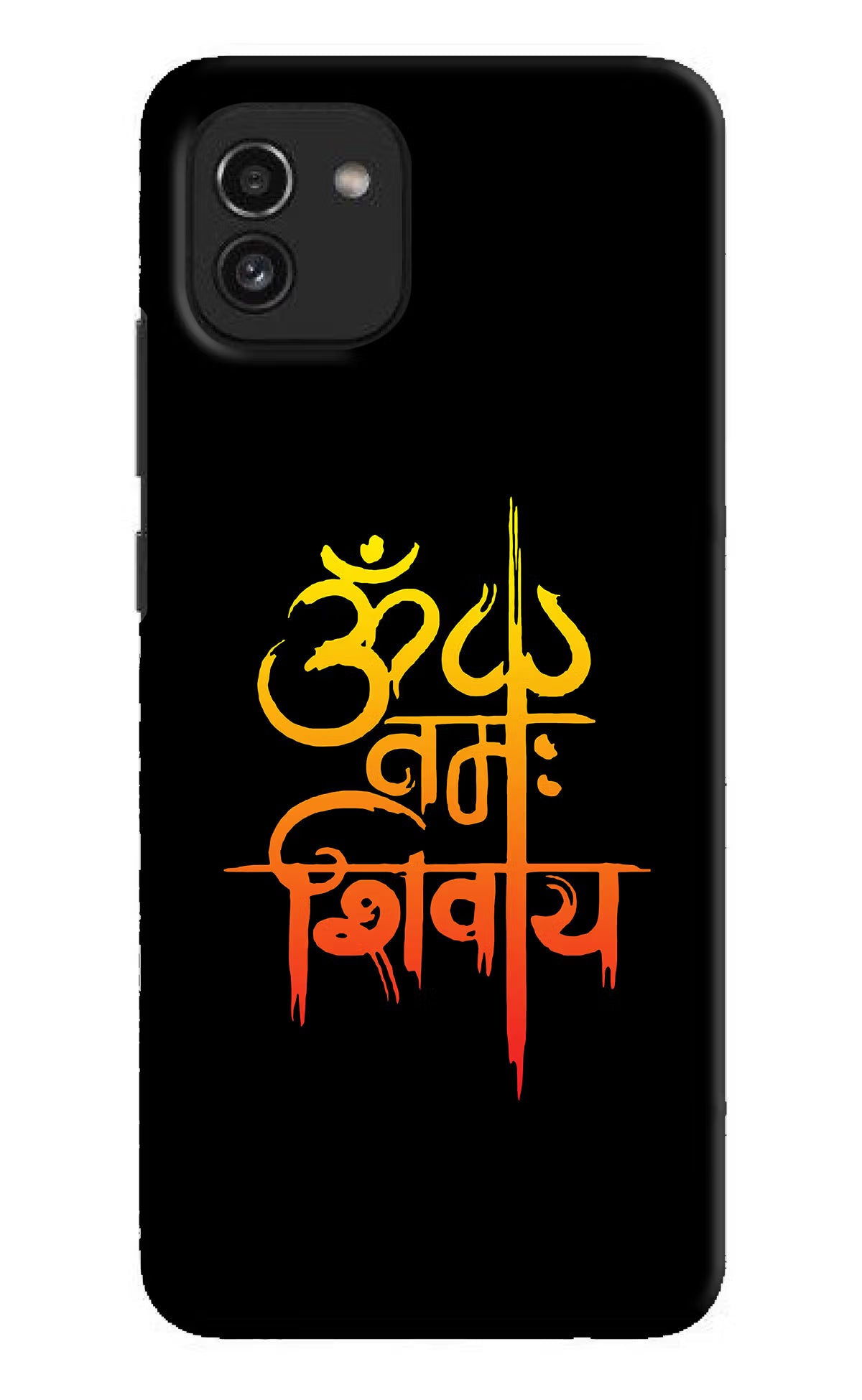 Om Namah Shivay Samsung A03 Hard Case Back Cover by Casekaro