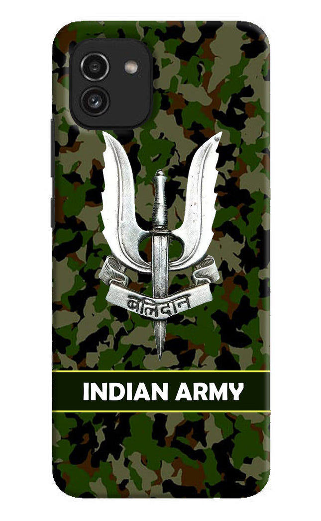 Balidan Indian Logo Samsung A03 Hard Case Back Cover by Casekaro