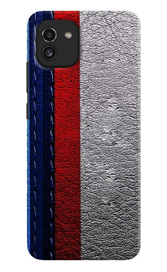 BMW Stripes Samsung A03 Back Cover