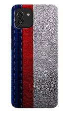 BMW Stripes Samsung A03 Hard Case Back Cover by Casekaro