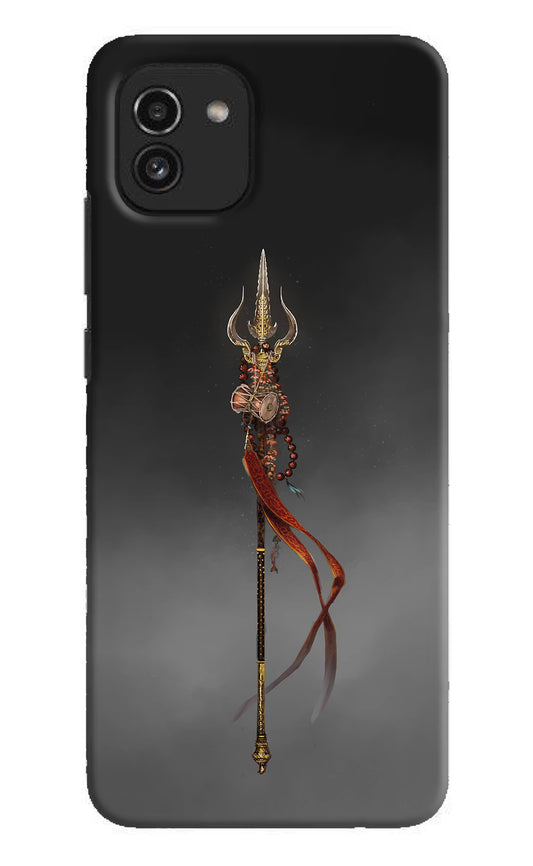 Shiv Trishul Samsung A03 Hard Case Back Cover by Casekaro