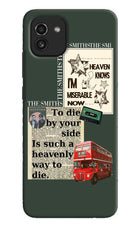 The Smiths Samsung A03 Hard Case Back Cover by Casekaro