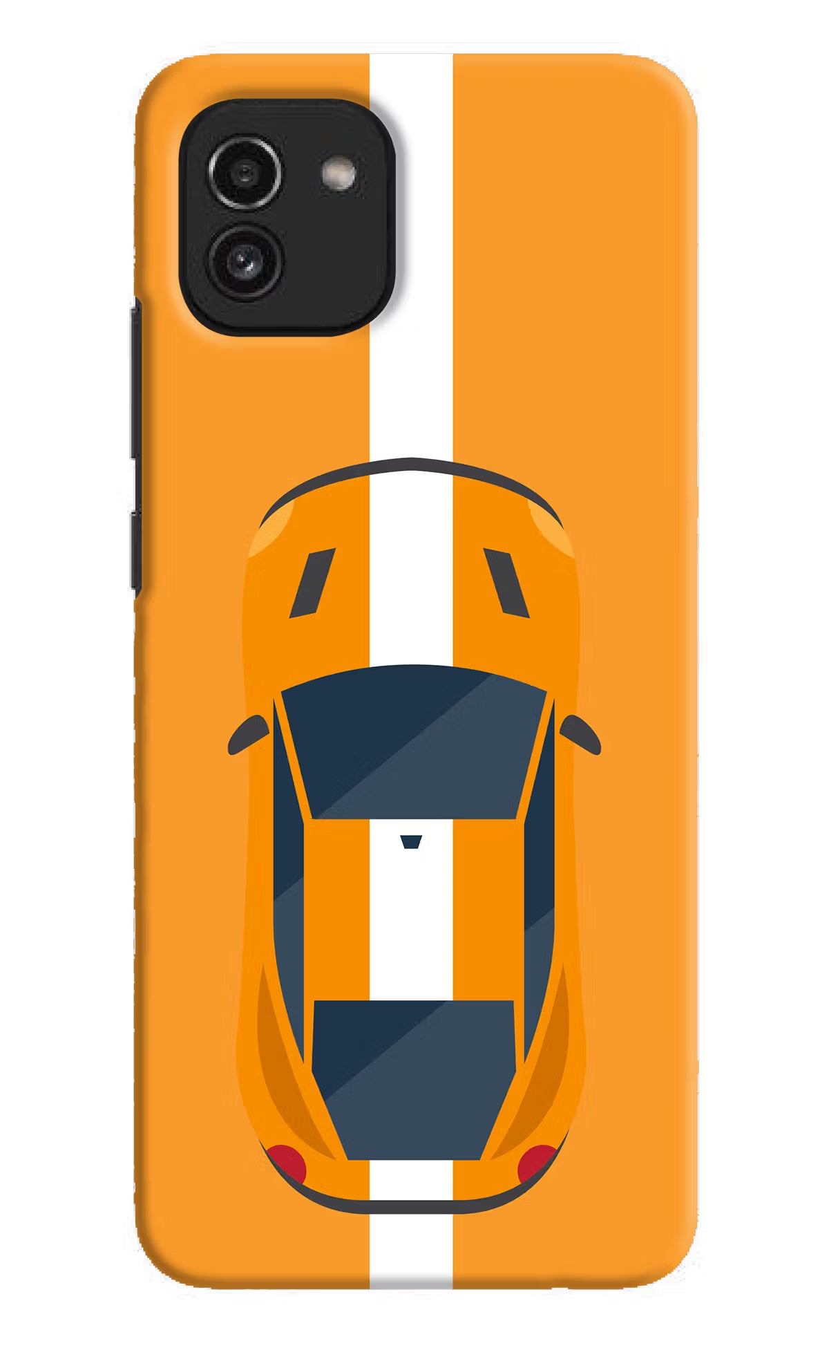 Highway Pursuit Samsung A03 Hard Case Back Cover by Casekaro
