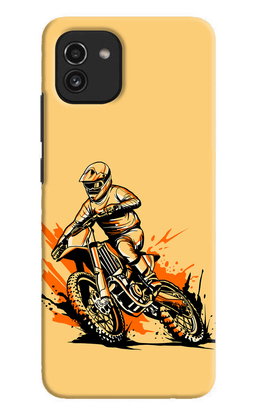 Off-Road Fury Samsung A03 Back Cover, Hard case