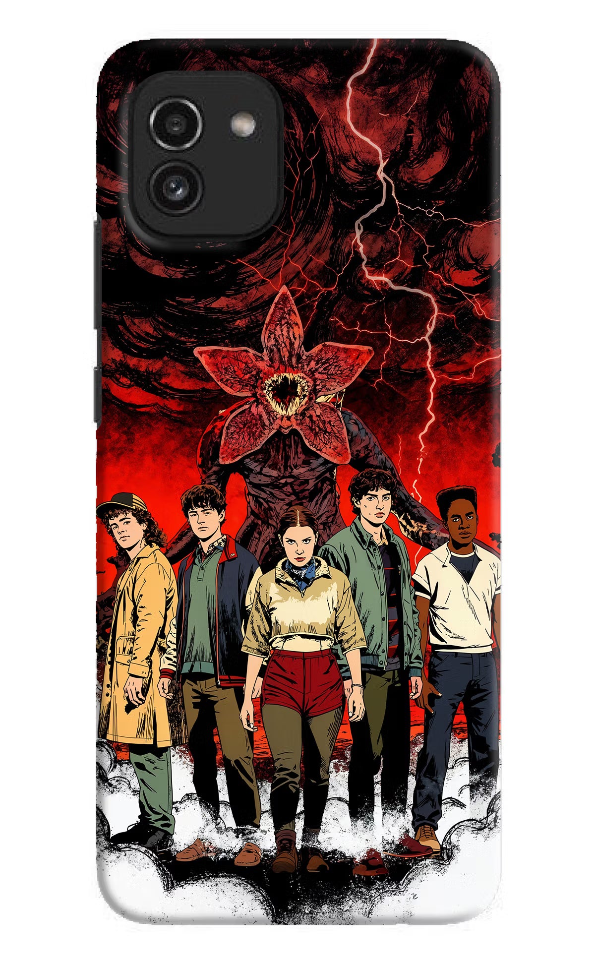 Ordinary Things Characters Samsung A03 Hard Case Back Cover by Casekaro