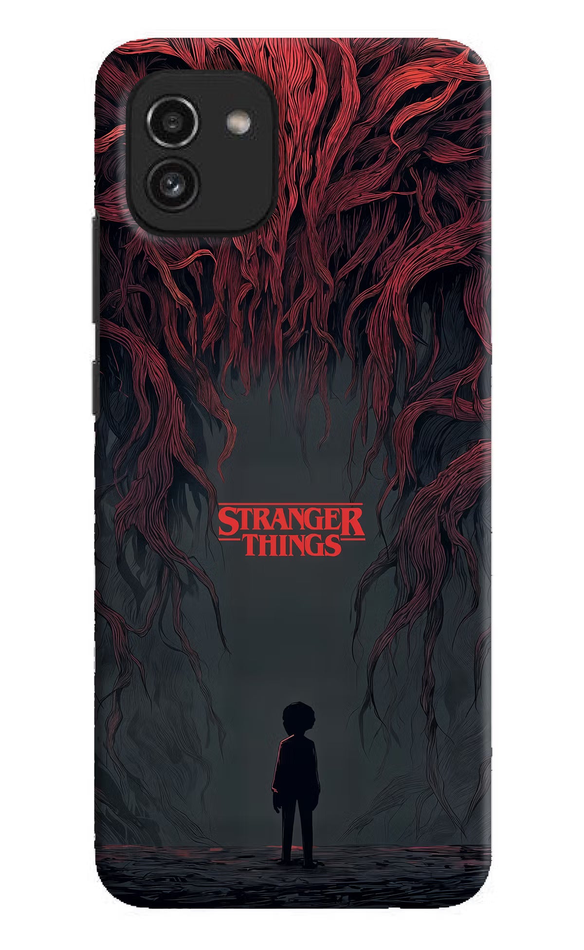 Ordinary Things Dark Side Samsung A03 Hard Case Back Cover by Casekaro