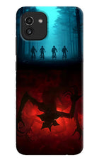 Ordinary Things Downside Up Samsung A03 Hard Case Back Cover by Casekaro
