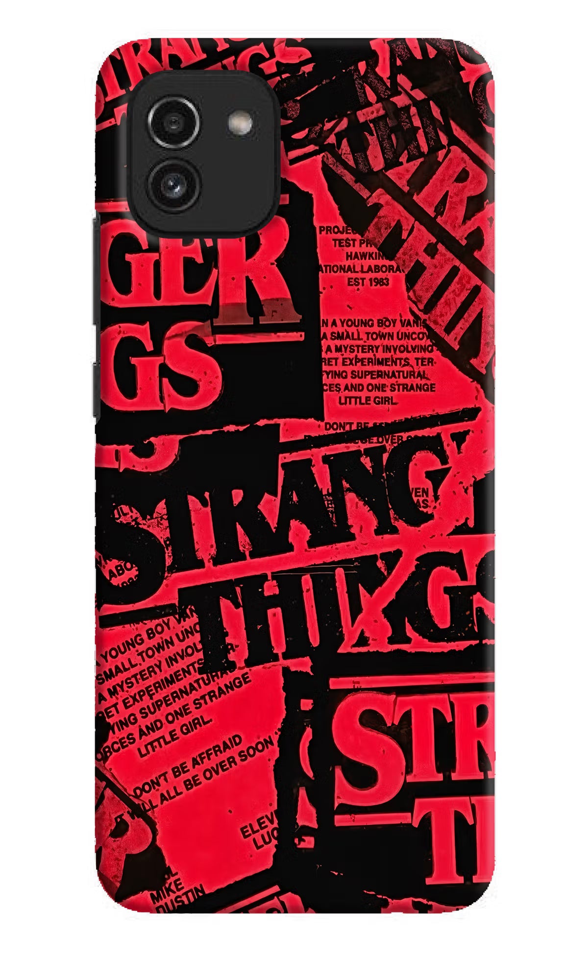 Ordinary Things Samsung A03 Hard Case Back Cover by Casekaro