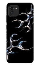 Chrome Tribal Samsung A03 Hard Case Back Cover by Casekaro