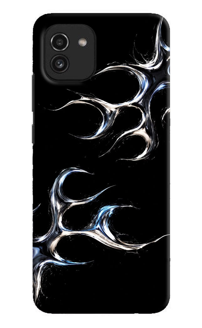 Chrome Tribal Samsung A03 Hard Case Back Cover by Casekaro