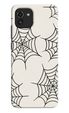Spider Web Samsung A03 Hard Case Back Cover by Casekaro