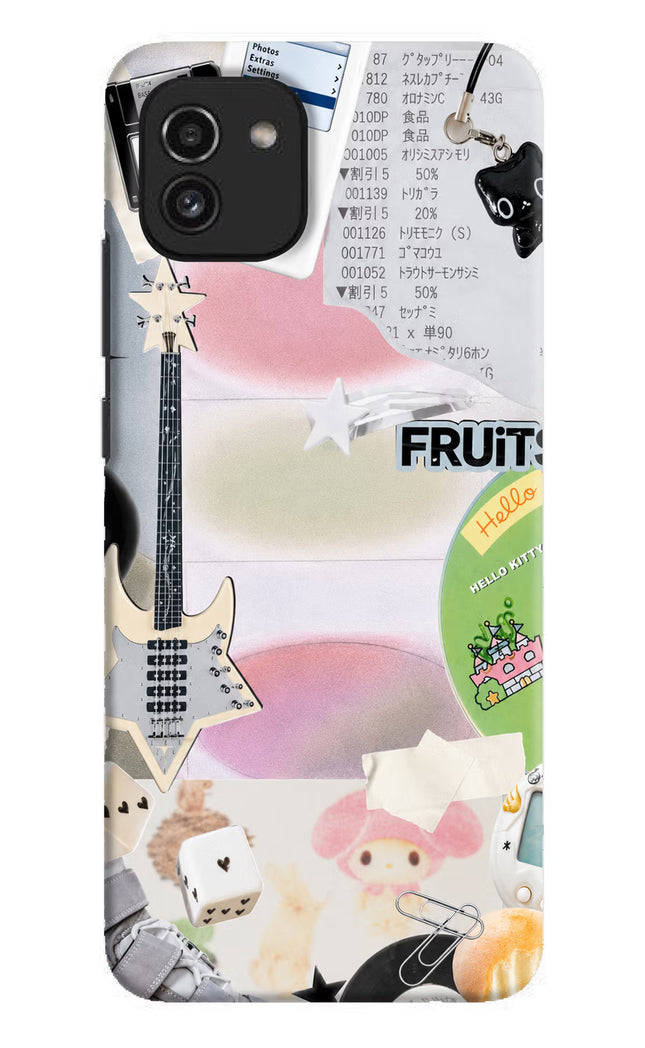 Softcore case Samsung A03 Hard Case Back Cover by Casekaro