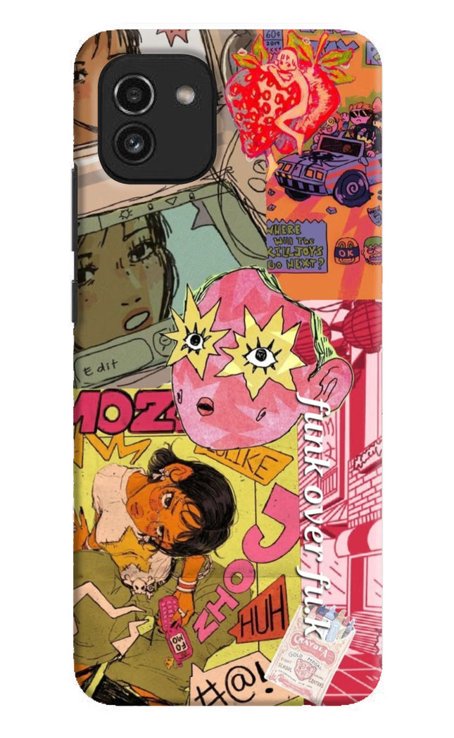 Funkover Samsung A03 Hard Case Back Cover by Casekaro