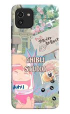 Studio Ghibli Samsung A03 Hard Case Back Cover by Casekaro