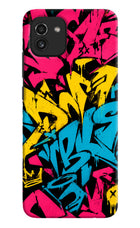 Graffiti Vibe Samsung A03 Hard Case Back Cover by Casekaro