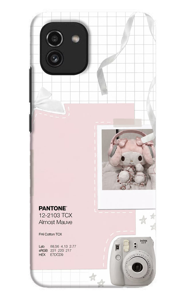 Pantone Asthetic Samsung A03 Hard Case Back Cover by Casekaro