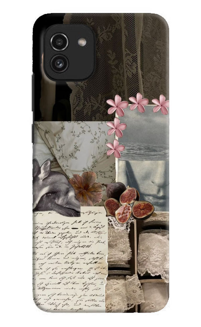 Midnight Sky Samsung A03 Hard Case Back Cover by Casekaro