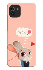 Judy Charm Samsung A03 Hard Case Back Cover by Casekaro