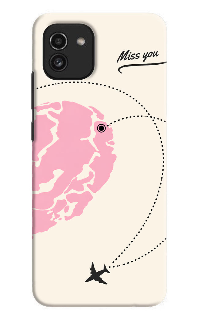 Miss Orbit Samsung A03 Hard Case Back Cover by Casekaro