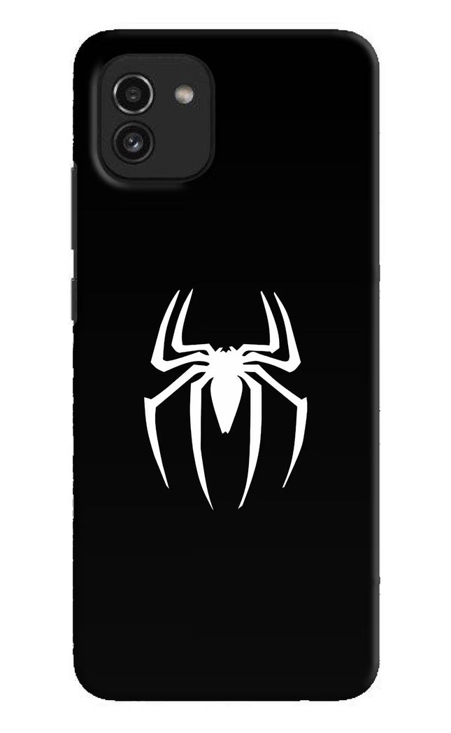 Miles Symbol Samsung A03 Hard Case Back Cover by Casekaro