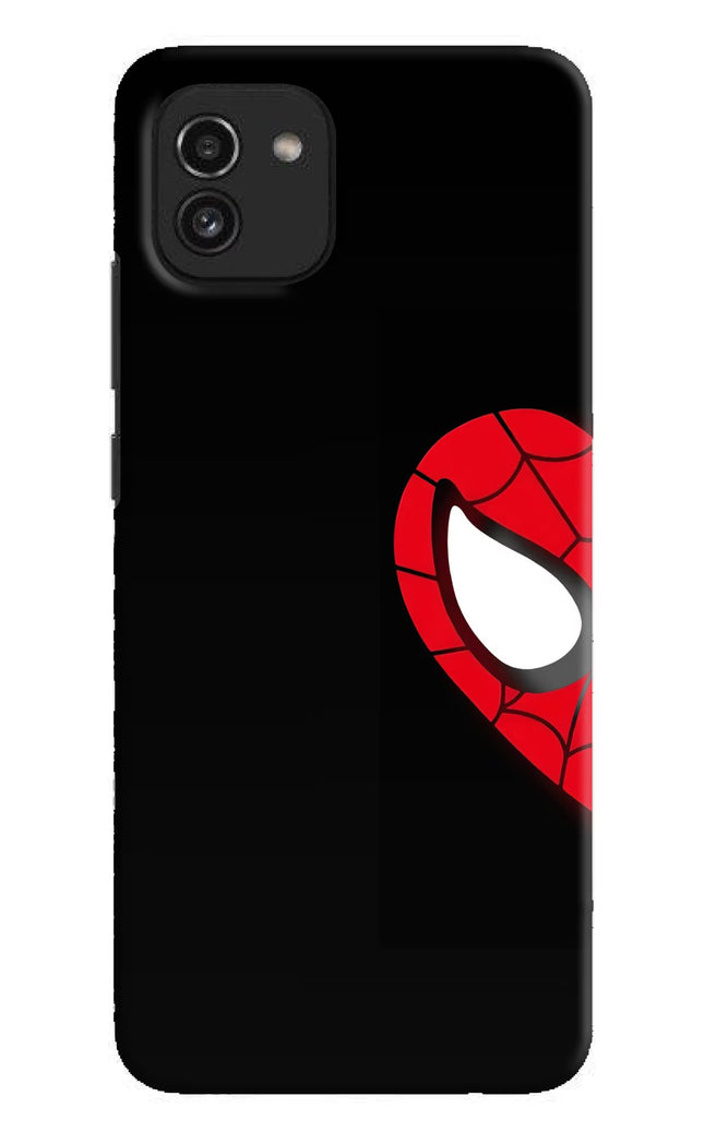 Peter Mask Samsung A03 Hard Case Back Cover by Casekaro