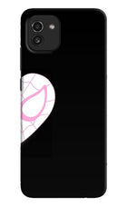Gwen Mask Samsung A03 Hard Case Back Cover by Casekaro
